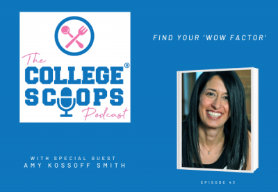 Amy Featured on College Scoops Podcast